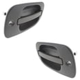 thumbnail image 3 of Set of 2 Front Exterior Door Handle Compatible with 2008-2012 Freightliner Cascadia Black With Key Hole A1853241001L A1853241001R 125 Car Door Handle Auto Exterior, 3 of 5