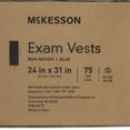 thumbnail image 4 of McKesson Adult Disposable Exam Vest Blue One Size Fits Most 75 Ct, 4 of 6