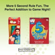 5 Second Rule Uncensored Card Games for Adults - Card Games for Game Night, Funny Adult Card Game & Icebreaker, Think Fast and Shout Out Answers, Ages 17+
