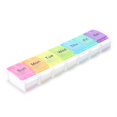 thumbnail image 3 of Caja de pastillas semanales de 7 díassoporte para tabletaestuche de almacenamientocontenedor de medicamentos, 3 of 6