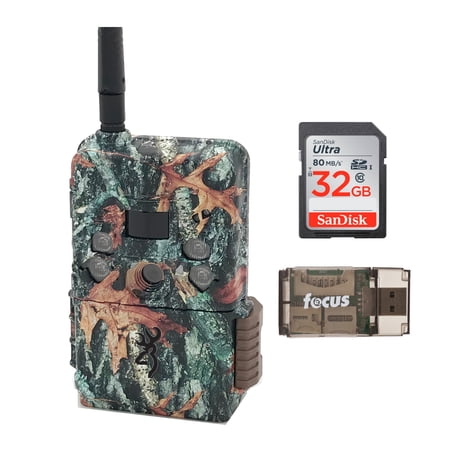 Browning Trail Camera Defender Wireless Pro Scout 18-Megapixel Cellular Trail Camera with SD Card and Card Reader