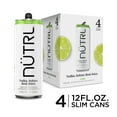 thumbnail image 3 of NUTRL Lime Vodka Seltzer 4 pack 12 fl oz Aluminum Cans, 4.5% ABV, 3 of 9