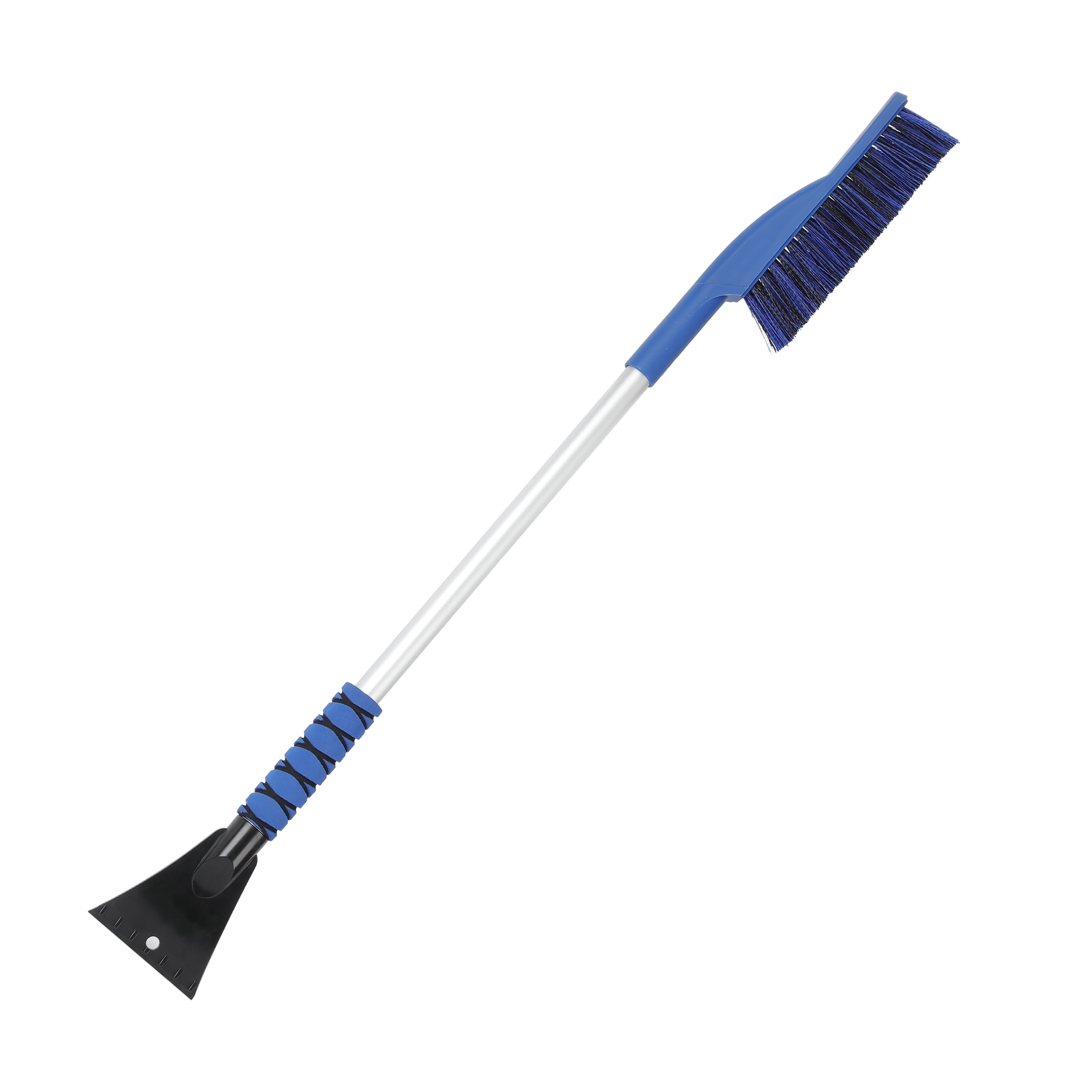 (3 pack) Auto Drive 35-Inch Snow Brush and Ice Scraper, Blue, Aluminum Handle