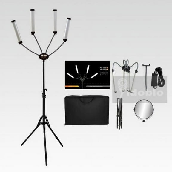 Yidoblo 80W 360° Adjustable Video LED Lights Four Arms Fill Lighting for Photography