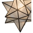 thumbnail image 4 of Meyda Tiffany 184049 Moravian Star 18" Wide Pendant - Bronze, 4 of 7