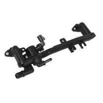 Vehicle Heater Manifold Tube Coolant Flange LR018273 for Land Rover for Range Rover 2010-2017 Plastic Black