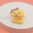 thumbnail image 7 of Miniature Resin Flocking Creature Keyring Sturdy Pocket Accessory Keychain Decoration For Kids Adults, 7 of 7