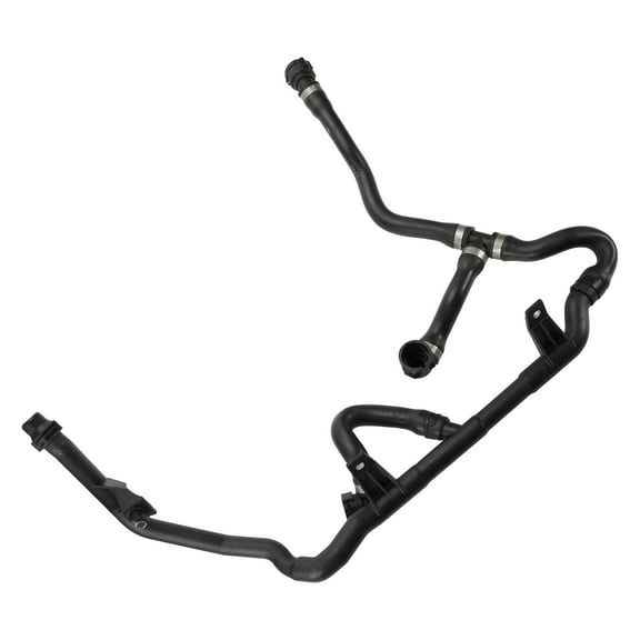 Unique Bargains Heater Hose for BMW X1 E84 2.0L 2011-2017 No.17127639027 Rubber Black 1 Pcs