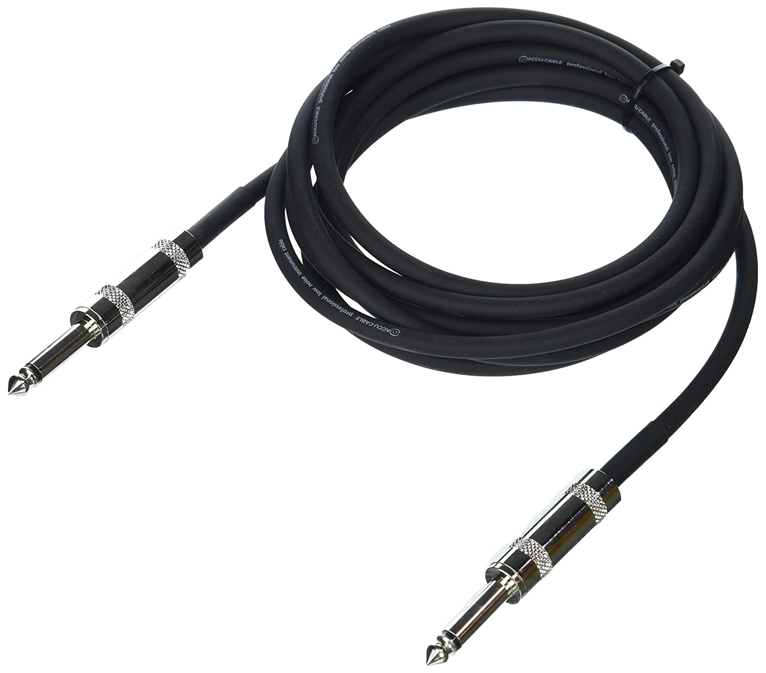 American DJ QTR10 10 ft. 0.25 in. Male to Male Mono Instrument Cable