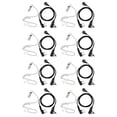 thumbnail image 1 of 8X Auriculares MIC PTT de 2 Auricular Intrauditivo del Tubo Acustico Encubierto para UV-5R -888S CB Accesorios de Radio, 1 of 5
