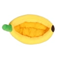 thumbnail image 2 of Cama Para Gatos Tipo Plátano, Cálida, , Acogedora Y Cómoda, Cama Para Dormir Para Perros, Diseño En Forma De Plátano De Invierno Para Perros Pequeños Y Medianos, 2 of 7