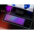 thumbnail image 6 of Geeky GK61 60% | Hot Swappable Mechanical Gaming Keyboard | 61 Keys Multi Color RGB LED Backlit for PC / Mac Gamer | ANSI US American Layout ( Lavender , Mechanical Speed Yellow ), 6 of 7