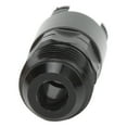 thumbnail image 3 of AN Male Quick Disconnect EFI Adapter Aluminum Alloy Black Anodized, 3 of 8