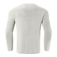 thumbnail image 5 of Sweaters for Men - Autumn Winter Knitted Long Sleeve Deep V Neck Solid Color Sweater Jacket, Slim Fit Bottoming Style, Casual Office Wear, Soft Wool Blend, Classic Men's Clothing, 5 of 5