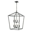thumbnail image 4 of Millennium Lighting  8 Light Pendant Fixture in Multiple Finishes Satin Nickel, 4 of 5