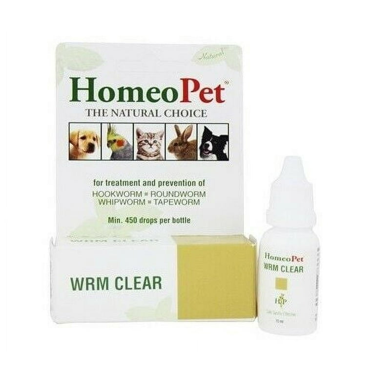 Worm Clear Pet Supplement Drops Dewormer Recovery Treatment and Prevention 15ml Walmart