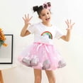 thumbnail image 1 of HUITKMM Tutu pour Filles Enfants Filles Jupe de Fête de Danse Jupes de Ballet Ensemble de Pinces à Cheveux 4-6 Ans, 1 of 3
