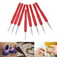 thumbnail image 4 of Crochet Hooks, Crochet Needle Multiple Colors  For DIY Crafts For Crocheting Red,Green,Yellow,Pink,Purple,Rose Red, 4 of 8