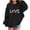 Black, variant on HXWCHs Girls' sweatshirts Girls Graphic Hoodie Long Sleeve Soft Sweatshirt Cute Pullover top Clothes for Kids Red 9-10 Years