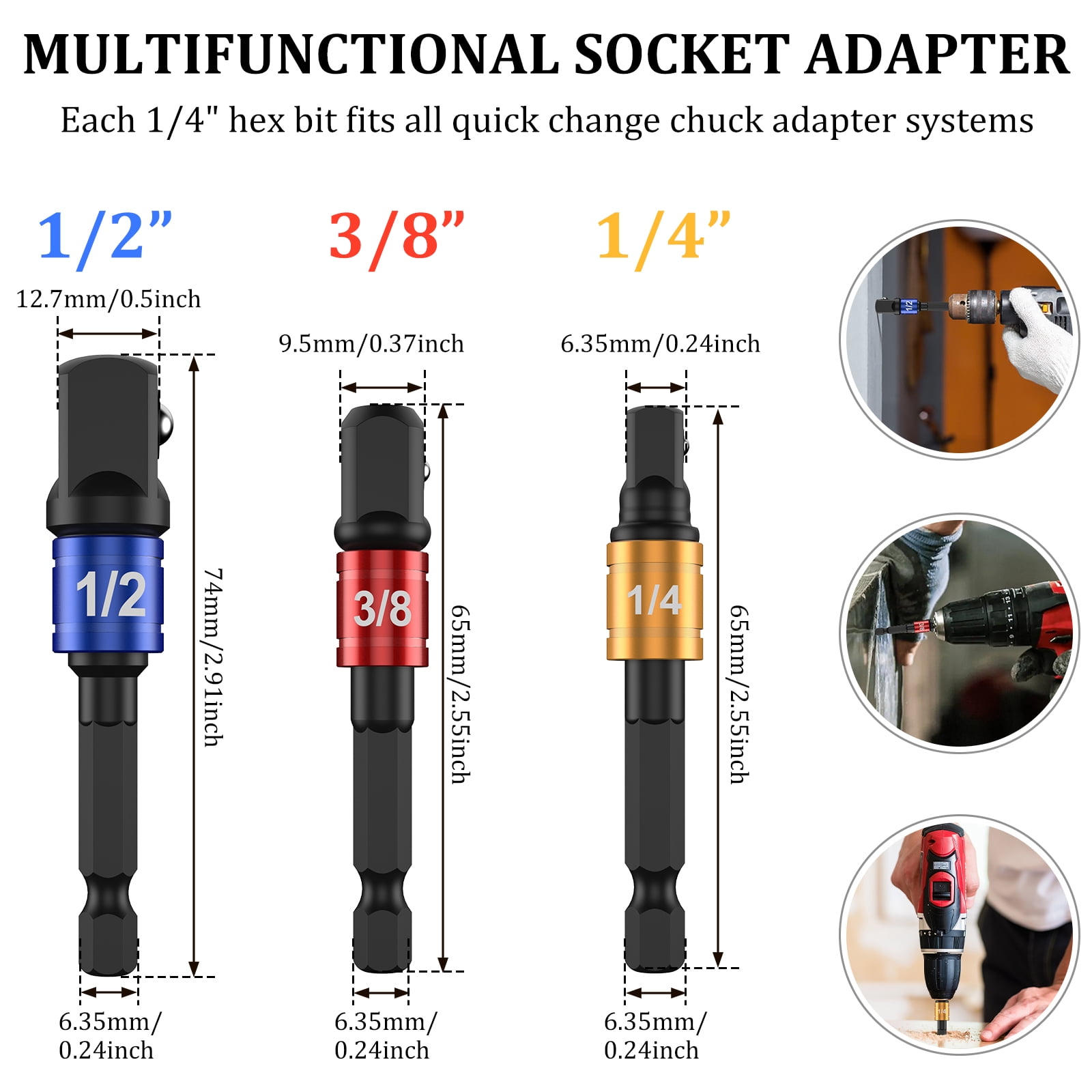 33-Piece Flexible Drill Bit Extension Kit - Right Angle Adapters, Socket Extenders & Magnetic Holders For Tight Spaces
