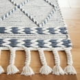 thumbnail image 3 of SAFAVIEH Vermont Westley Trellis Area Rug, Ivory/Denim, 4' x 6', 3 of 8