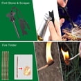 thumbnail image 5 of Kit de supervivencia 35 en 1, botiquín de primeros auxilios, equipo de supervivencia, regalos de cumpleaños de Navidad para hombres, novio, marido, camping, senderismo, caza, pesca1, 5 of 5
