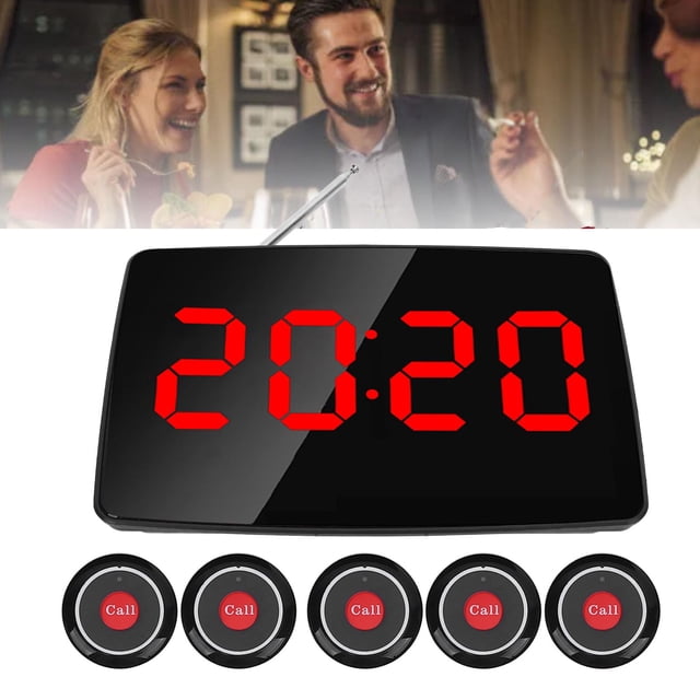 Loewten Wireless Calling System 10 Nurse Alert Pagers Clinic Restaurant
