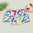 thumbnail image 2 of Maillots de Bain Garçons Été Shorts de Plage Élastiques à Cordon, 2 of 6