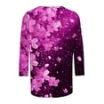 thumbnail image 4 of Women Fashion Tops Going Out Plus Size Blouses for Women Casual Short Sleeve Shirts for Women Pack, 4 of 5