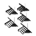 thumbnail image 1 of Cable Stackers, 25PCS Electrical Wire Fastening Clips with Stainless Steel Nails Plastic Electrical Wire Stackers for UF Non Metallic Coaxial Data CAT 5 Wires, 1 of 7