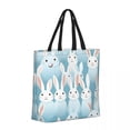 thumbnail image 2 of General Bunny Pattern Colorful Animals Large Capacity Zipper Shoulder Convenience Bag, 2 of 8