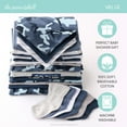 thumbnail image 4 of The Peanutshell Layette Gift Set for Baby Boys, Blue Camo, 23 Essential Pieces, 9-12 Months, Blue, 4 of 6