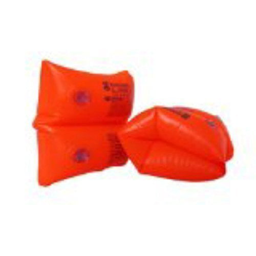 SWIMMING ARM BANDS  FOR AGES 3-6 TWO PAIR PER PACK 7 1/2" X 7 1/2"--ORANGE 