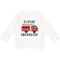thumbnail image 2 of Inktastic Future Firefighter Red Fire Truck Engine Toddler Sweatshirt, 2 of 4