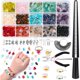 thumbnail image 1 of accesorios de joyería diy conjunto de aretes-imagen (W0128-15 color grava + herramienta de medición) Xemadio OTTO-WX-0394, 1 of 6