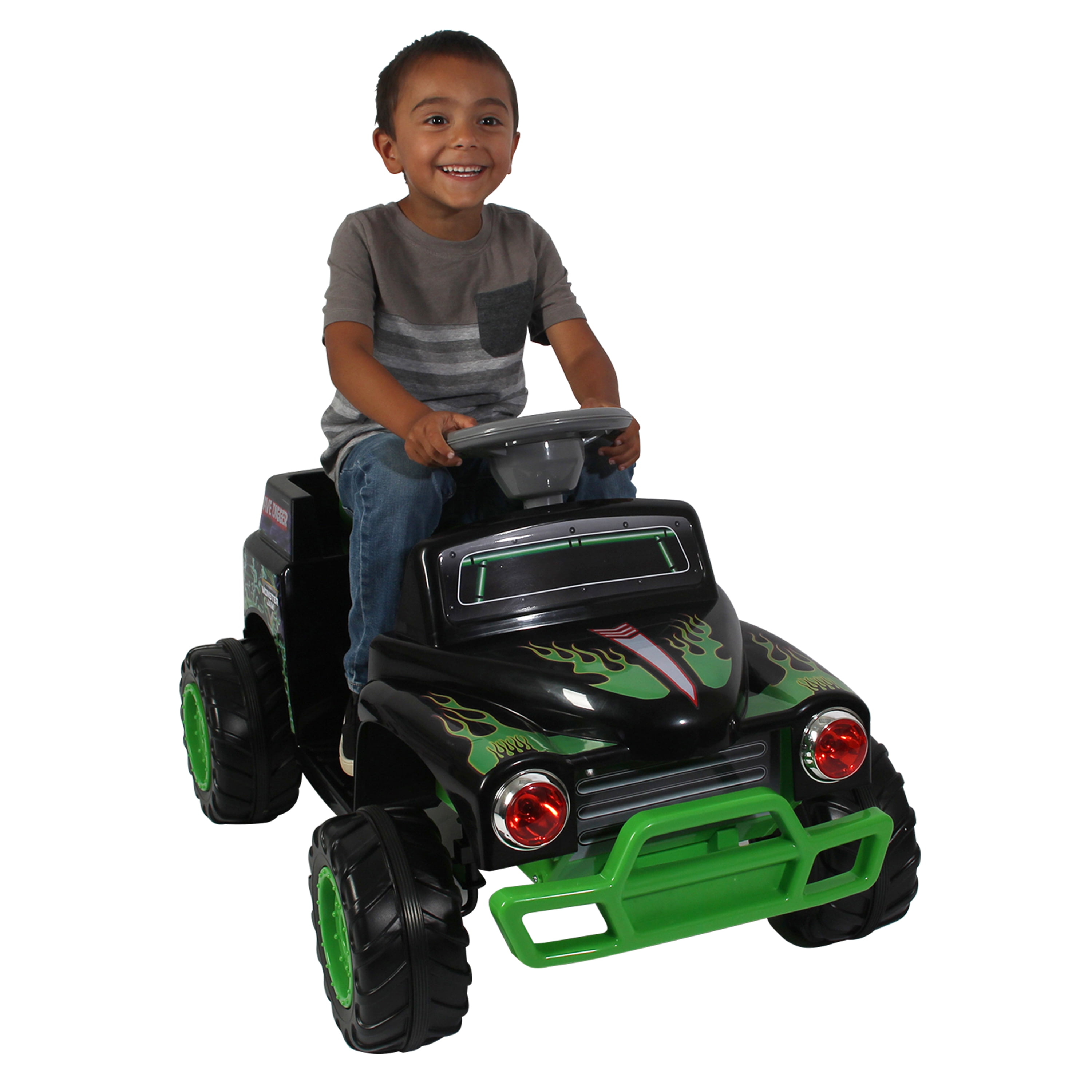battery powered monster truck ride on