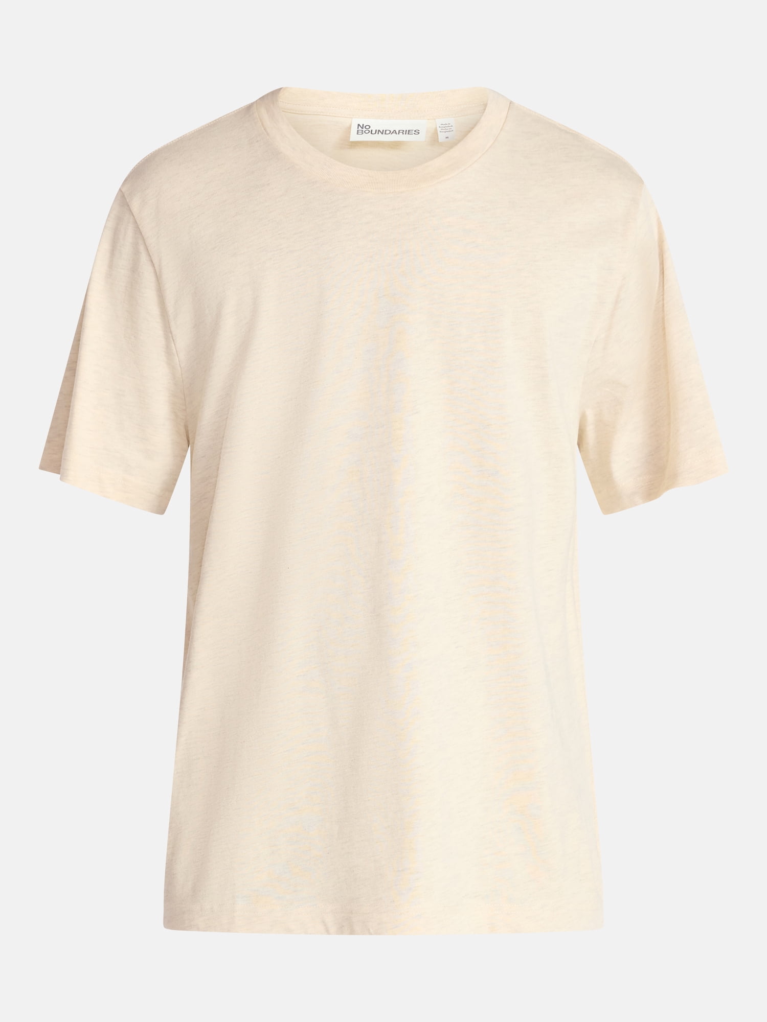 No Boundaries Standard Fit Cotton Tee with Short Sleeves, Men's and Big Men's XS-5XL