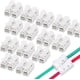 thumbnail image 1 of 100 Pcs Spring Wire Connectors - Ch-2 Cable Connectors, Electrical Wiring Terminals Connector Block, Electric Cable Wire Connectors, 1 of 5
