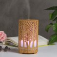 thumbnail image 1 of Light Brown Essential Oil Diffuser, Aromatherapy Diffuser, Large Capacity Ultrasonic Humidifier Diffuser with Adjustable Mist Mode, Auto Shut Off, 1 of 5