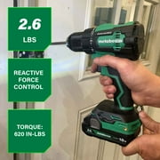 Metabo HPT 18V Cordless Hammer Drill Kit, DV18DEX