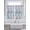Blue, variant on Purple Weeping Eucalyptus 2 Panel Kitchen Curtains for Small Windows, Spring Summer Farmhouse Leaves Bathroom Tier Curtain, Short Window Treatment for Bedroom/Living Room 55"x24"