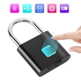 thumbnail image 3 of Candado De Huella Digital Cerradura De Puerta Seguridad USB Sin Llave, 3 of 7