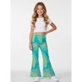 thumbnail image 3 of Girls Flare Pants, Girls Flared Bell Bottom Pants, Wide Leg Casual Trousers for Girls Ages 3-13Y, Comfortable All Season Girls Pants, 3 of 6