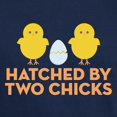 thumbnail image 3 of CafePress - Hatched By Two Chicks Dark T Shirt - Men's Classic Graphic Cotton T-Shirt, 3 of 4