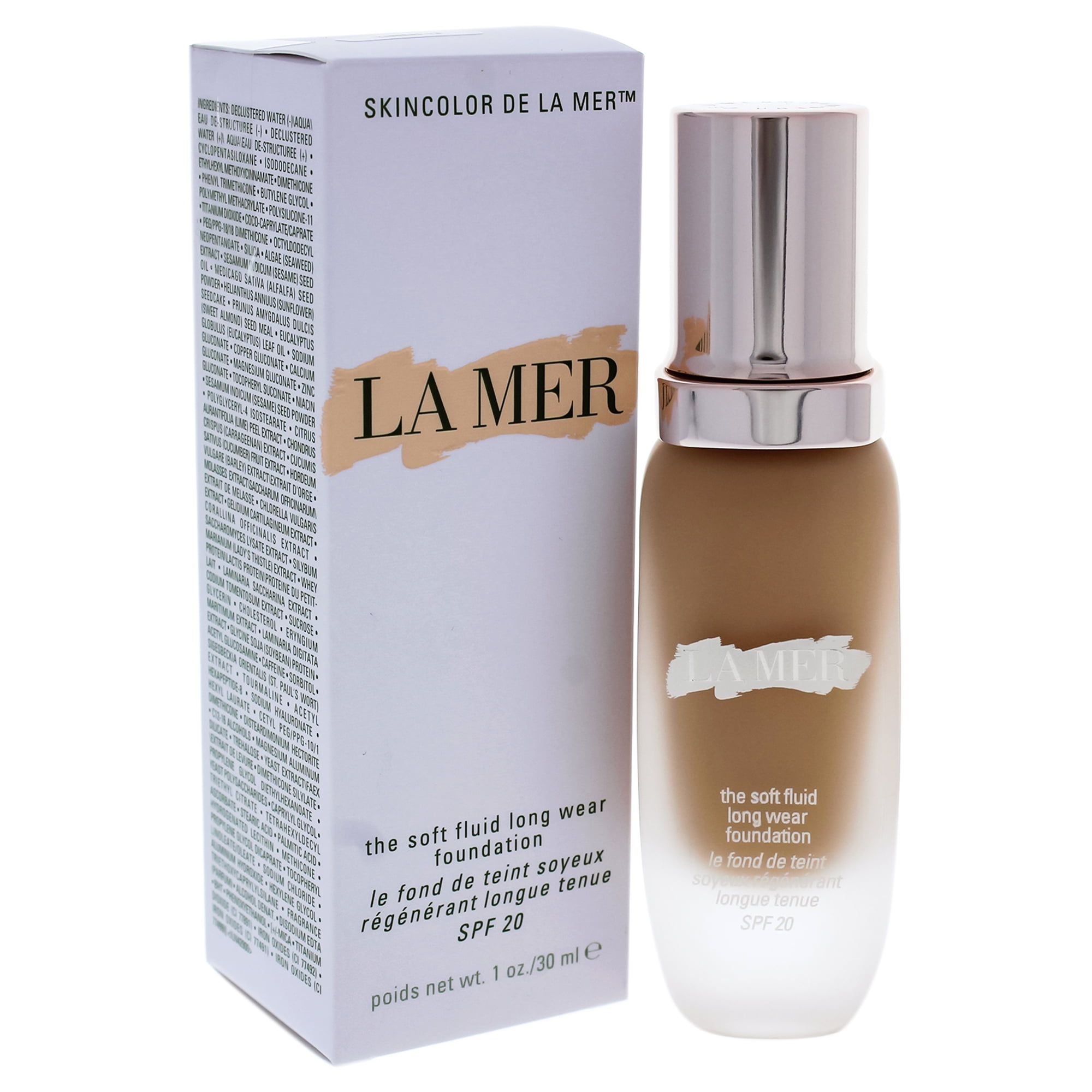 La Mer The Soft Fluid Long Wear Foundation Spf 20 13 Linen By La Mer For Women 1 Oz Foundation Walmartcom