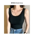 thumbnail image 3 of Women's Camisole, Sleeveless Bottoming Shirt Worn Inside And Outside, Summer Ribbed Vest, Slim Breast-covering Top For Women, 3 of 5
