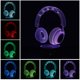 thumbnail image 5 of Lámpara De Noche Con Luz De Noche 3D Táctil Colorida En Forma De Auriculares Para Uso Doméstico Speravity HA025004-01, 5 of 5