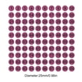 thumbnail image 1 of Lot de 100 Autocollants de Chiffres Consécutifs Utilisation à Long Terme Classification Inventaire Rangement Fait Main Fournitures d'Organisation Décalcomanies Noir sur Violet type 4, 1 of 6