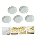 thumbnail image 3 of FUEENIRVA White Microwave Heating Plate for Home Use Fast Heating and Easy Clean Plastic 5PCS, 3 of 8