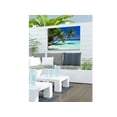 thumbnail image 2 of Outdoor Living and Style Green and Blue Palms Duo Outdoor Canvas Rectangular Wall Art Decor 30" x, 2 of 2